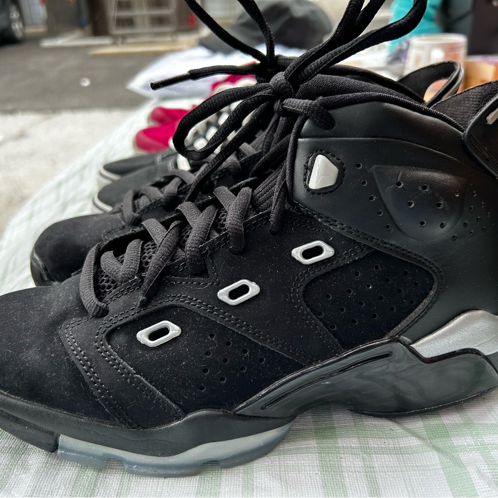 AndOne Black and Gray High-Top Sneakers